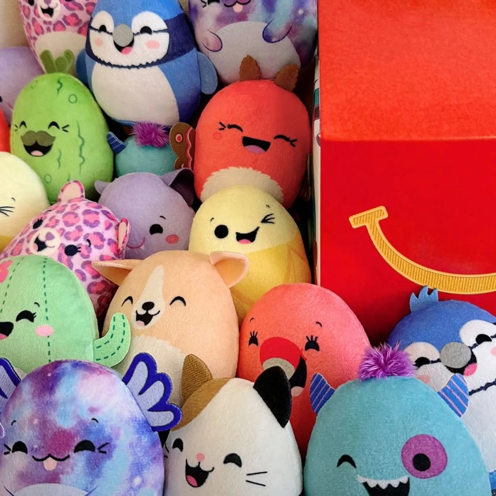 15 NEW McDonald’s Squishmallows